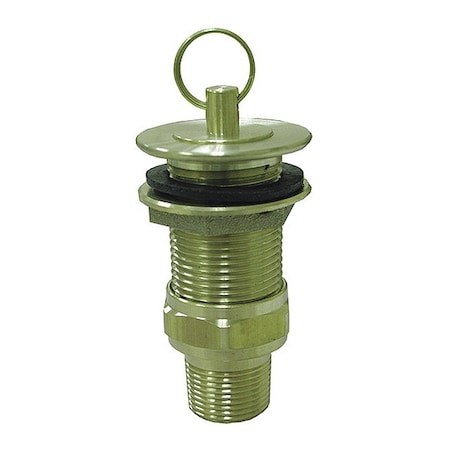 Jones Stephens Bar Plug, Brass, 1"x3" B02060