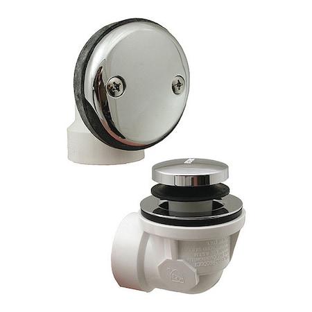 Jones Stephens Bath Waste Kits Toe Touch Drain, 3/8