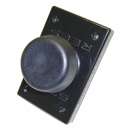 Rees Plastic Plunger, Black, 2-1/4" 00662001