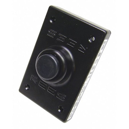 Rees Plastic Plunger, Black, 1" 00294001