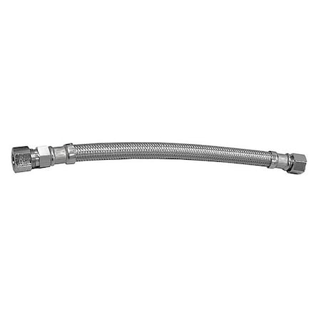 Jones Stephens Delta Fauct Con, 12", Flex 3/8" ODxCOMP, SS S04240