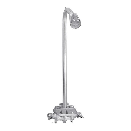 Jones Stephens Utility Shower, 21" Galvanized Riser S10079