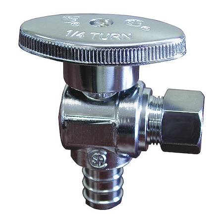 Jones Stephens Turn Supply Stop1/2"x3/8" PEXxOD 1/4 S10314