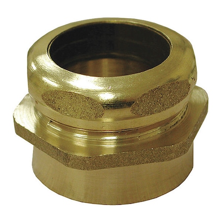 Jones Stephens Waste Connector, 1 1/2"x1, 1/2" FIPxOD T75150