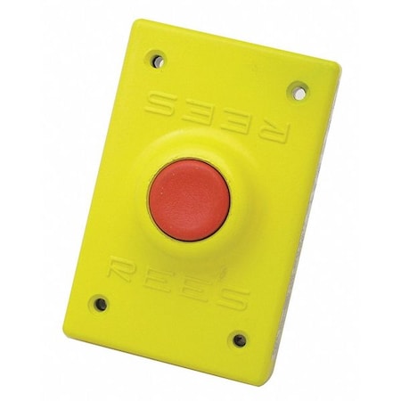 Rees Plastic Plunger, Red, 1" 02221002