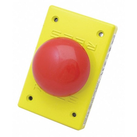 Rees Mushroom Plunger, Metal, Red, 2-1/4" 02761002