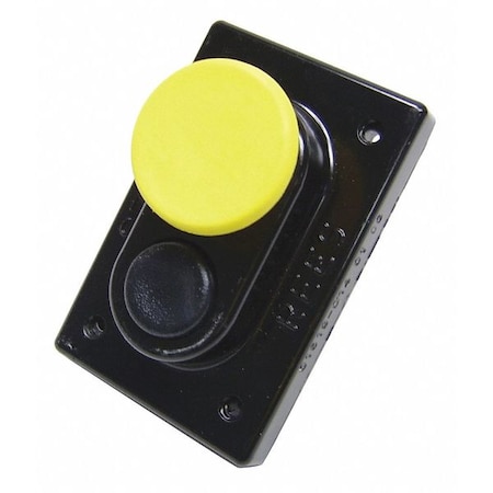 Rees Plastic Plunger, 1" Green/1.75" Yellow 01619014