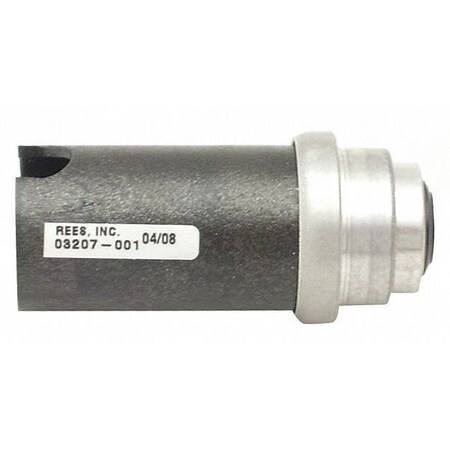 Rees Push Button, Cylndrcl, Plstc Outr Shll, Blk 03207001