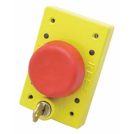 Rees Mushroom Plunger w/Lock, Red, 2-1/4" 03855002