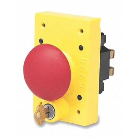 Rees Mushroom Plunger w/Lock, Red, 2-1/4" 04161002