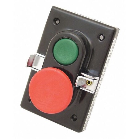 Rees Plstc Plunger w/Latch, 1" Green/1.75" Red 04932032