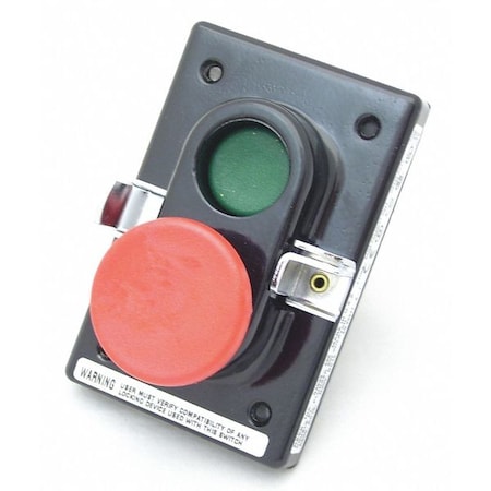 Rees Plastic Plunger w/Latch, 1" Grn/1.75" Red 04932432