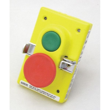 Rees Plstc Plugr w/Ltch, Yllw Cover, Red/Grn PB 04932532