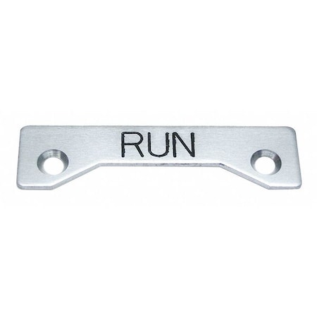 Rees Standard Legend Plate, Run 09002007