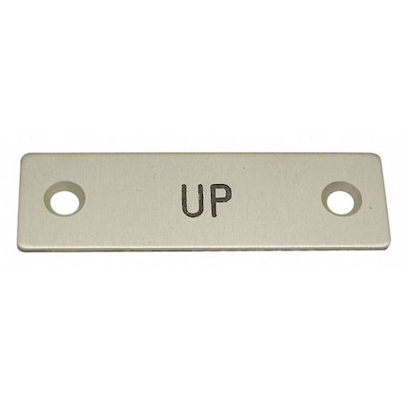 Rees Standard Legend Plate, Up 09001013