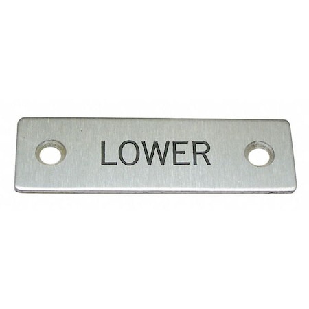 Rees Standard Legend Plate, Lower 09001016