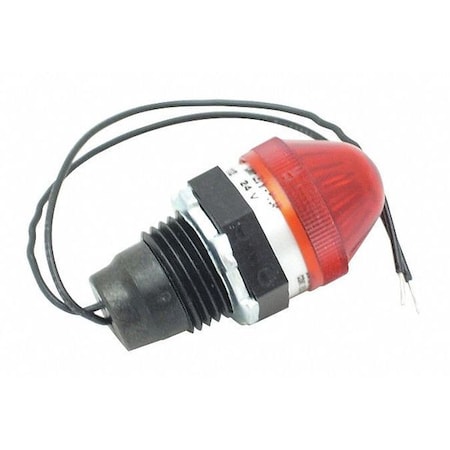 Rees Pilot Light, 24V, Led w/Red Lens 40100112