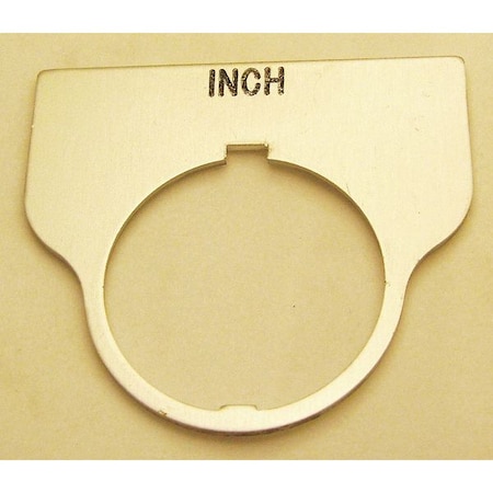 Rees Standard Legend Plate, Inch 09017008
