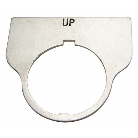 Rees Standard Legend Plate, Up 09017013