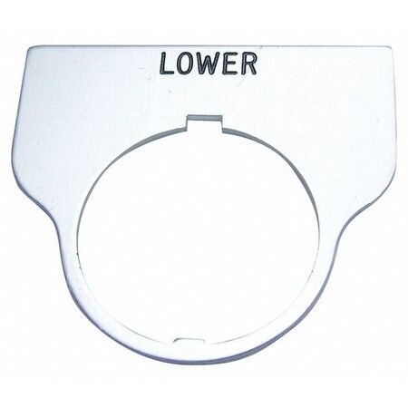 Rees Standard Legend Plate, Lower 09017016