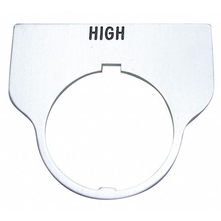 Rees Standard Legend Plate, High 09017023