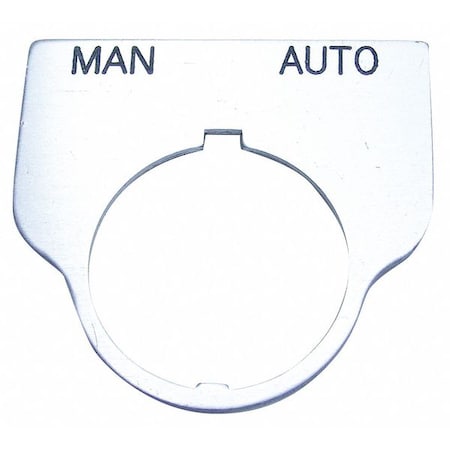 Rees Standard Legend Plate, Manual-Auto 09017034