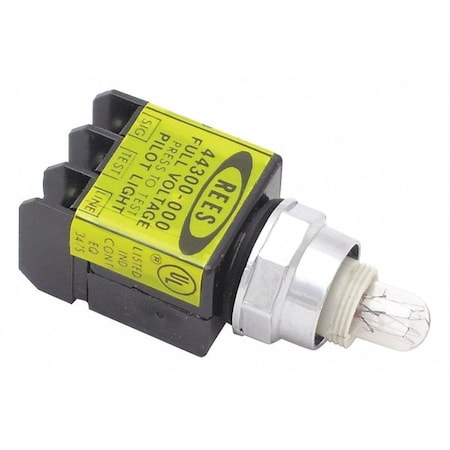 Rees Miniature Pilot Light, 120V, 25mA 44300000