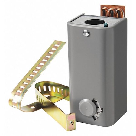 Siemens Electric Surface Mounted Thermostat, Open/Close on Rise, Vertical or Horizontal, SPDT 141-0522