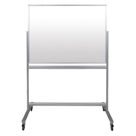 Luxor Glass Dry Erase Board, Magnetic Reversible MMGB4836