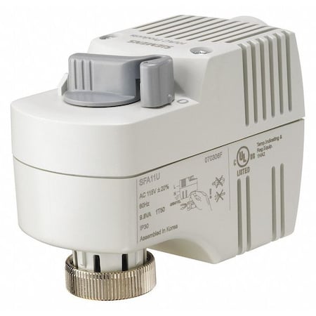 Siemens Electronic Valve Actuator, 120VAC, SR SFA11U