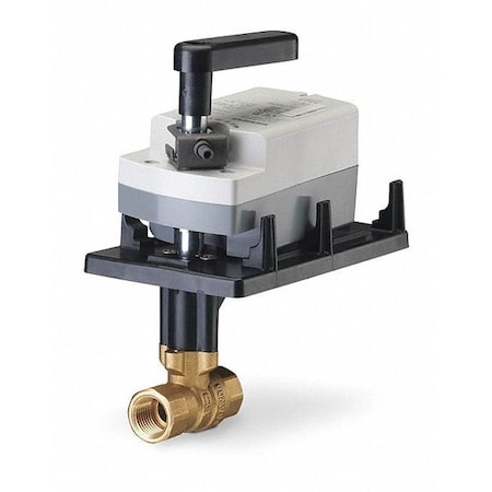 Siemens Ball Valve Assembly, Two-Way, 1/2", 2.5cv 172K-10304