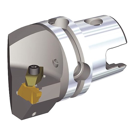 Km Systems Grooving/Threading Cutting Unit Head, KM40TSNER3, 40.00mm L, High Speed Steel KM40TSNER3