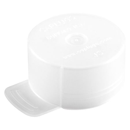 Caplugs Cap, Tear-Tab, Stght Thrds 9/16-18", PK1000 99191070