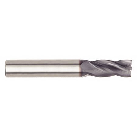 Widia Square End Mill, 0.5 in, Carbide I4S0500W200L