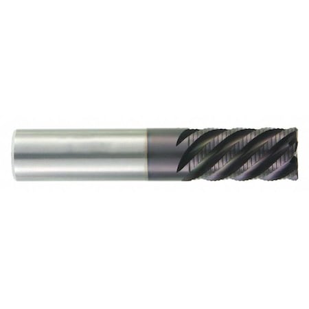 Widia Roughing End Mill, 0.1875 in, Carbide 4U80E0800R3BT