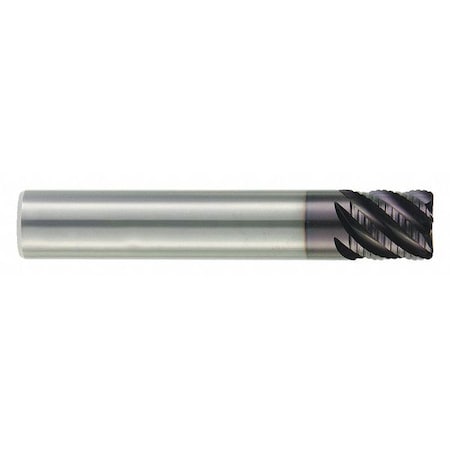 Widia Roughing End Mill, 0.375 in, Carbide 4U50E1000R4BT