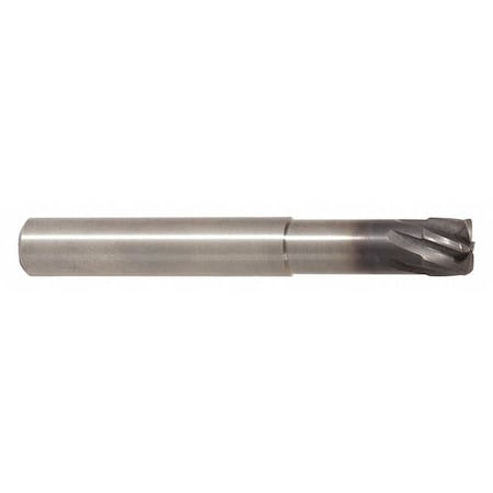 Widia Corner Radius End Mill, 0.375 in 7FNS10004