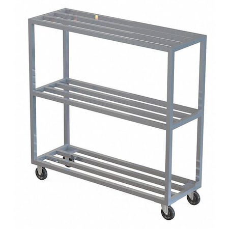 R.W. Rogers Co Fixed Shelf Truck, Aluminum, Mobile 01-MFS-203660-3
