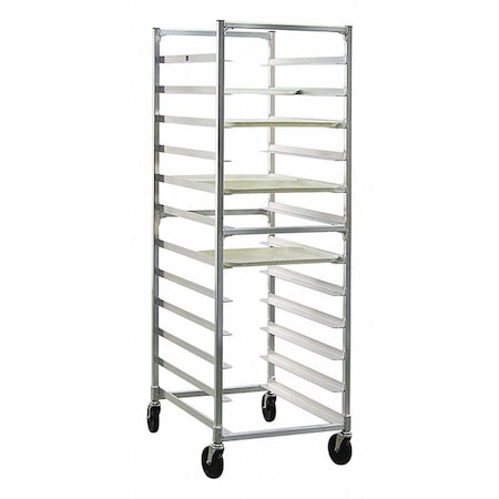 R.W. Rogers Co Pan Rack, Aluminum, 20Tray Cap, End Loading APR-2018-3/KD