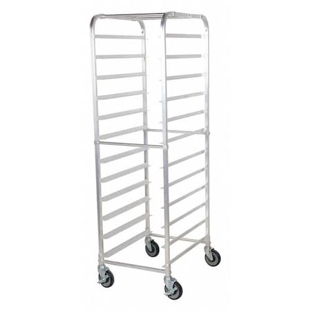R.W. Rogers Co Pan Rack, Aluminum, 12Tray Cap, End Loading 01-APR-1218-5-ST