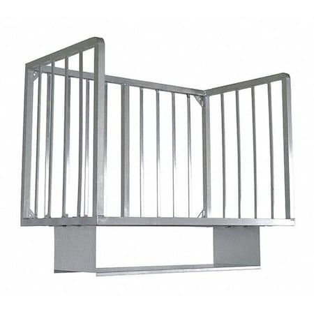 R.W. Rogers Co Boat Rack, Aluminum, 96" 01-ABR-96/WM