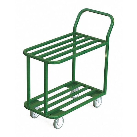 R.W. Rogers Co Tubular Deck Cart, Steel, 18" x 42" 02-TC2-1842
