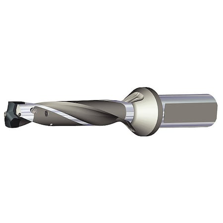 Widia Modular Drill, 100.00mm Drill Depth TDMX0749R5SL100