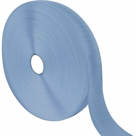 Velcro Brand Reclosable Fastener, No Adhesive, 75 ft, 1 in W, Blue 100MB