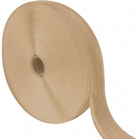 Velcro Brand Reclosable Fastener, No Adhesive, 75 ft, 1 in W, Beige 190408