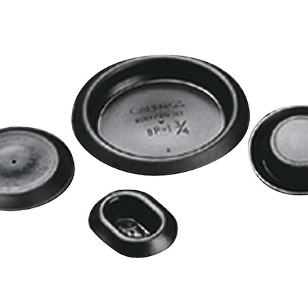 Caplugs Button Plug, Flush, Hole Sz .62", PK2000 QSI430Q1