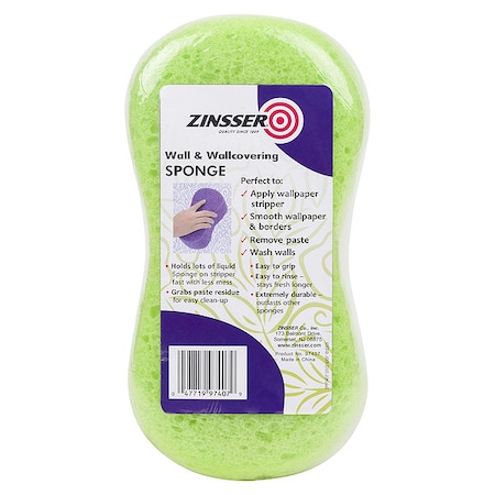 Zinsser Wallpaper Sponge, 7 in L, 7 in W 287514