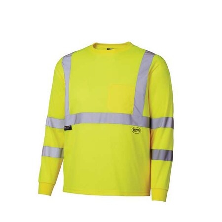 Pioneer Long Sleeve Bird Eye Shirt, Green, 3XL V1054260U-3XL