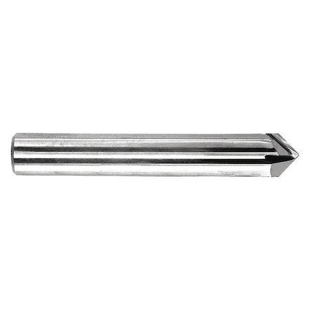 Melin Tool Co Carbide Chamfer Mill 90Deg 3/4"X3/8, Number of Flutes: 4 CMG4-2424-90