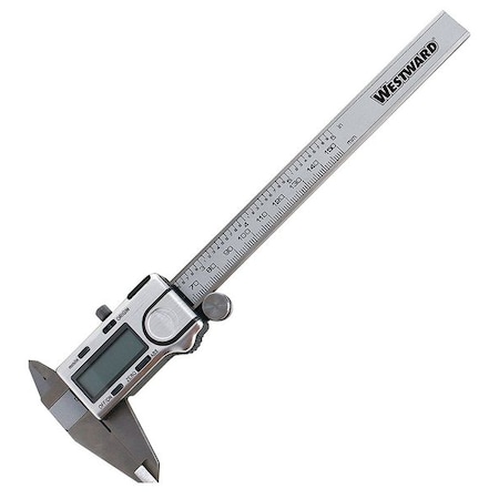 Westward Digital Caliper, Electronic, 0 to 8 In 29AD41